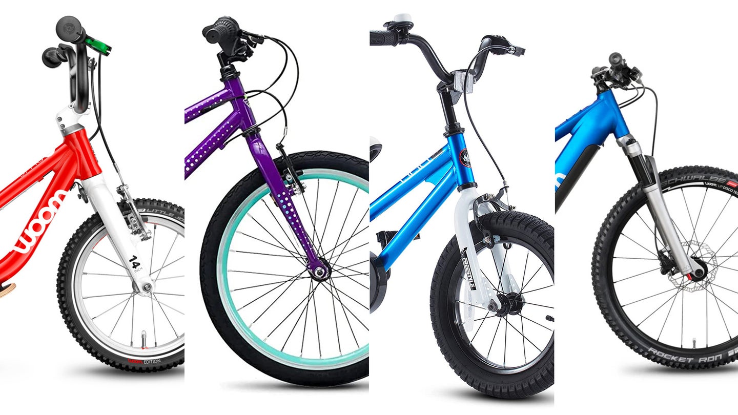 The best kids bikes composited