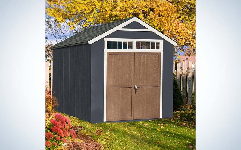 Handy Homes makes one of the best storage sheds that's extra-large.